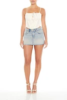 Crochet Bustier Cropped Cami