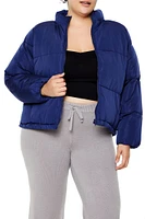 Plus Quilted Puffer Jacket