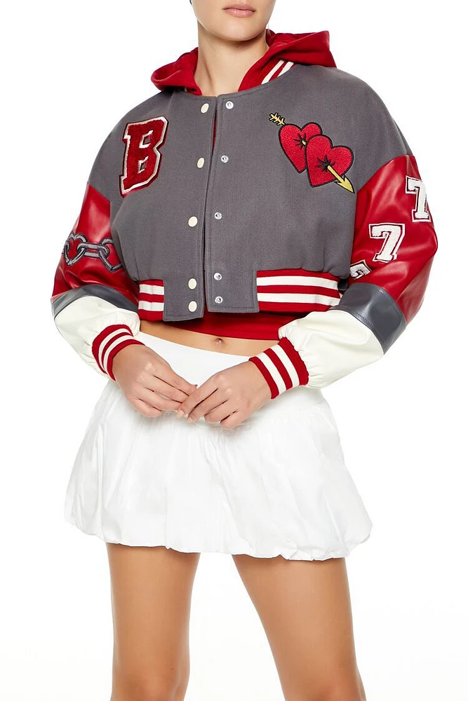 Babygirl Varsity Patch Jacket