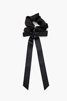 Oversized Ruched Bow Scrunchie