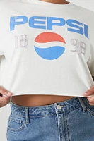 Plus Pepsi Graphic Cropped Tee