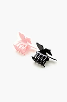 Butterfly Claw Hair Clip Set