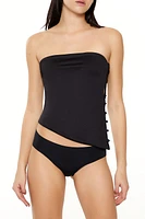 Contour Sculpt Asymmetrical Tube Top