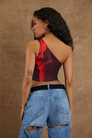 Compton Cowboys One-Shoulder Top