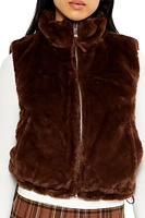 Reversible Funnel-Neck Vest