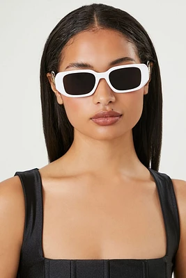 Rectangular Curb Chain Sunglasses