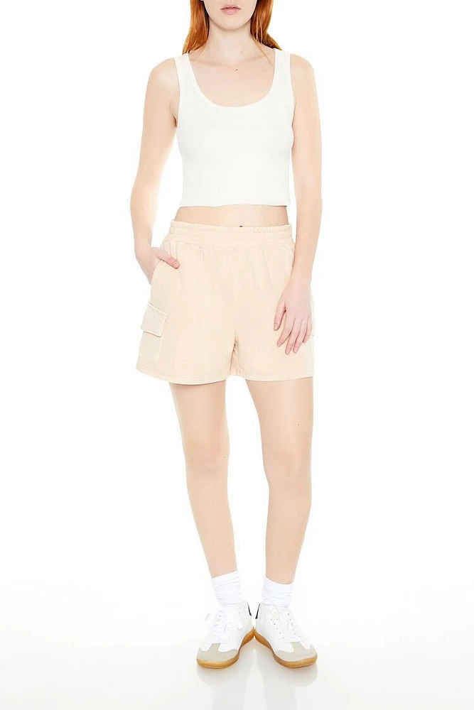 French Terry Cargo Shorts