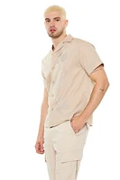 Embroidered Leaf Shirt