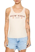 New York EST 1984 Graphic Tank Top