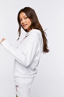 Angelic Graphic Zip-Up Hoodie