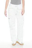 Fleece Toggle Cargo Sweatpants