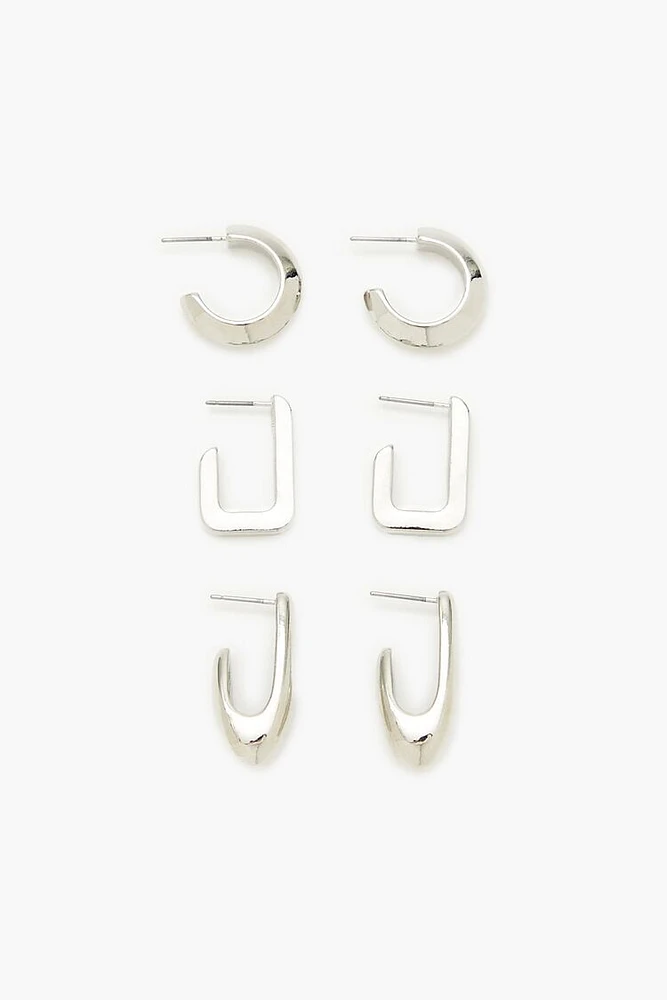 Geo Drop Earring Set