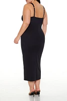 Plus Contour Sculpt Maxi Dress