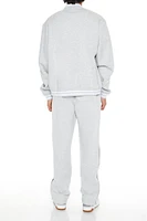 Heathered Varsity Drawstring Pants