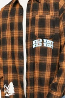 Plaid Wild West Graphic Shirt