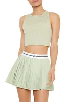 Active Ribbed Crop Top