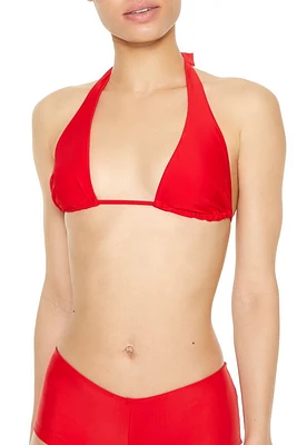 Halter String Bikini Top