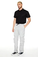 Slim-Fit Drawstring Cargo Pants