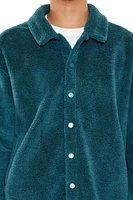Plush Drop-Sleeve Shacket