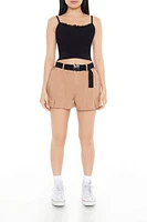 Release Buckle Cargo Shorts