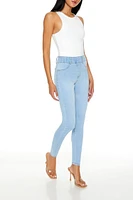 Pull-On High-Rise Skinny Jeans