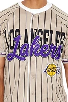 Los Angeles Lakers Baseball Jersey