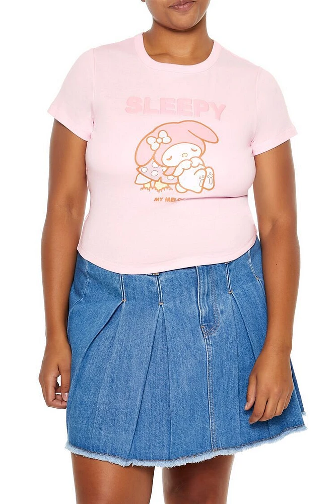 Plus Sleepy My Melody Graphic Tee