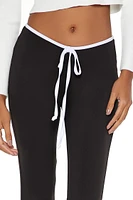 Tie-Waist Flare Leggings