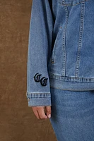 Plus Compton Cowboys Denim Jacket