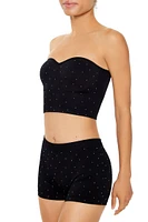 Seamless Rhinestone Bralette