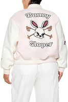 Plus Bunny Bomber Jacket