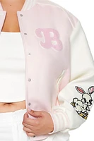 Plus Bunny Bomber Jacket