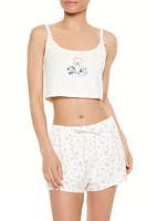 Chaotic Cami & Shorts Pajama Set