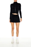 Active Drop-Waist Skater Skort