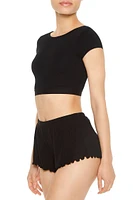 Seamless Cropped Tee