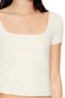 Sculpt Shape Cropped Tee
