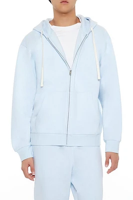 Drawstring Zip-Up Hoodie