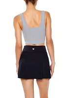 Seamless Square-Neck Sports Bra