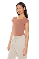 Scoop Back Tee Bodysuit