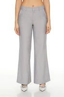 High-Rise Flare Trouser Pants