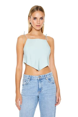 Tie-Strap Cropped Cami