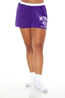 Plus NYU Pajama Tank Top & Shorts Set