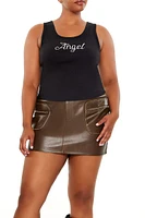 Plus Angel Devil Tank Top