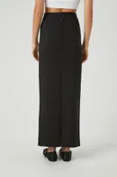 Women's Zip-Slit Maxi Skirt