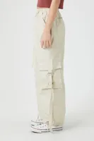 Women's Utility Wide-Leg Cargo Joggers