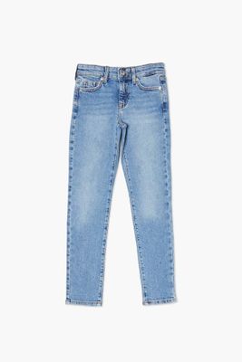 Kids Organically Grown Cotton Jeans (Girls + Boys) Medium Denim,