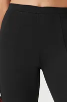 Women's Split-Hem Flare Leggings