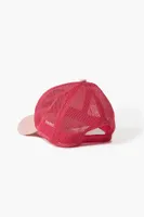 Kuromi Graphic Trucker Hat in Pink