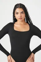 Women's Seamless Long-Sleeve Bodysuit