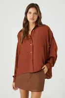 Women's Billowy Pleated Shirt